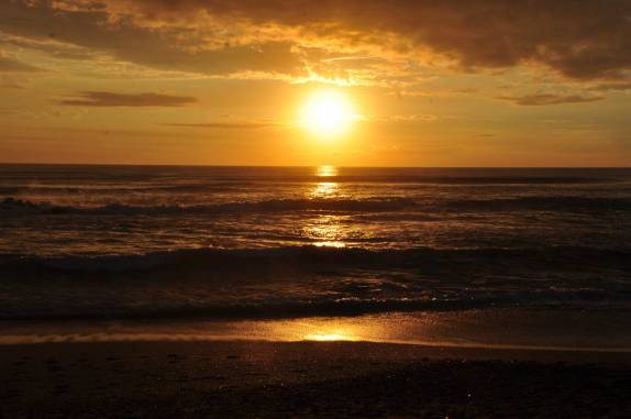 Mais um maravilhoso pôr-do-sol em Santa Teresa, no litoral do Pacífico na Costa Rica